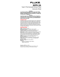 Thumbnail of document Manual - 80PK-3A Surface Probe